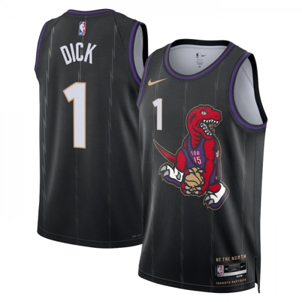 Toronto Raptors Trikot Grady Dick Nike 2024-25 City Edition Schwarz Swingman - Herren Toronto Raptors Trikot Grady Dick Nike 2024-25 City Edition Schwarz Swingman - Herren